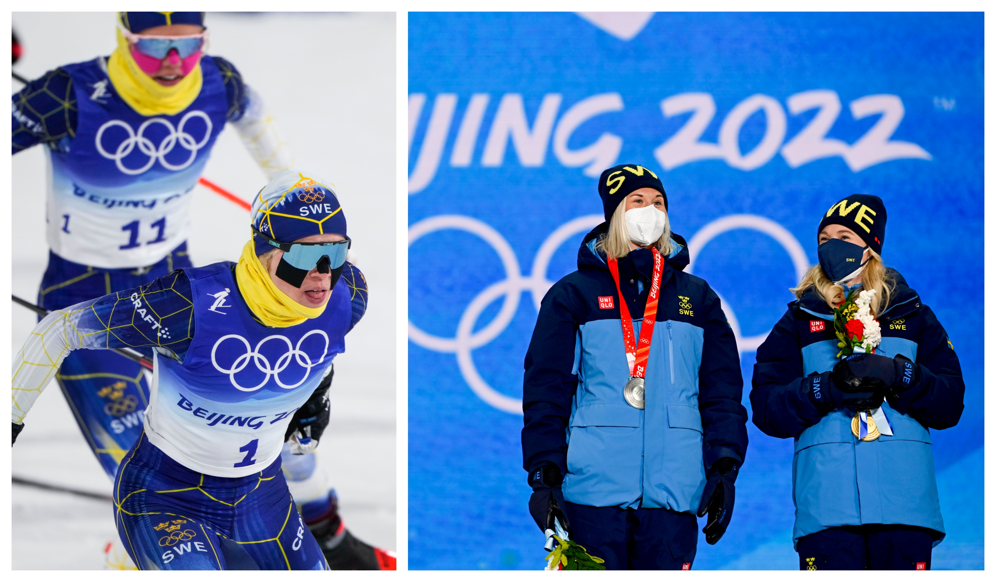 TT, Maja Dahlqvist, Jonna Sundling, OS i Peking 2022